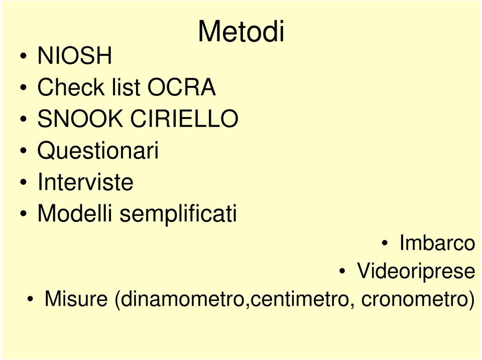 semplificati Metodi Imbarco