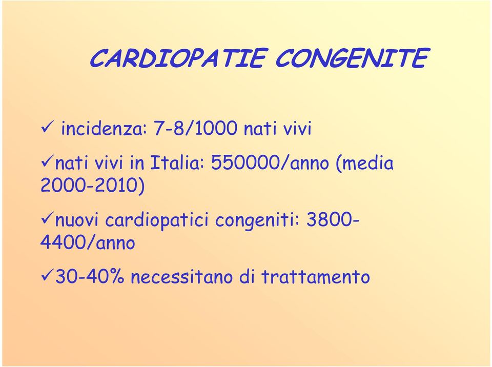 (media 2000-2010) nuovi cardiopatici