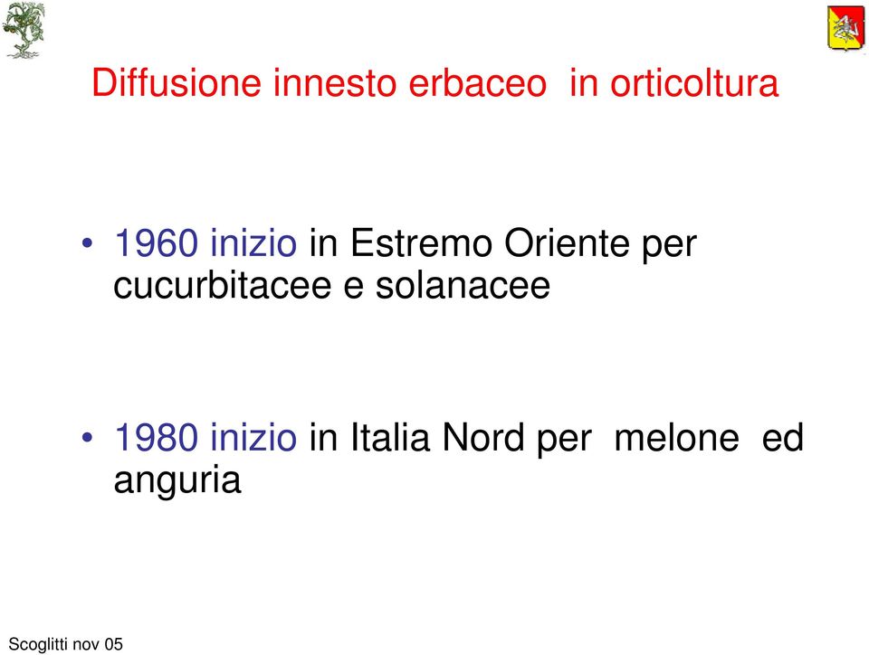 Oriente per cucurbitacee e solanacee