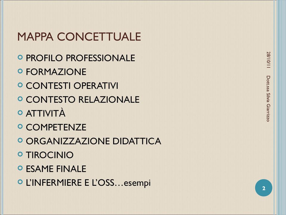 RELAZIONALE ATTIVITÀ COMPETENZE ORGANIZZAZIONE