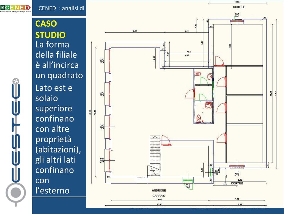 superiore confinano con altre proprietà