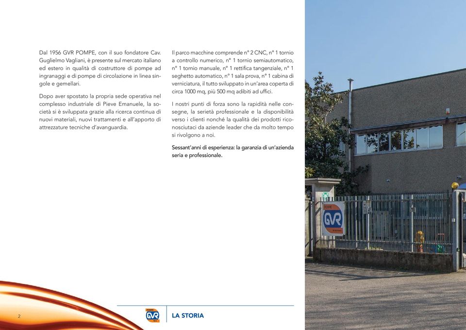 Dopo aver spostato la propria sede operativa nel complesso industriale di Pieve Emanuele, la società si è sviluppata grazie alla ricerca continua di nuovi materiali, nuovi trattamenti e all apporto