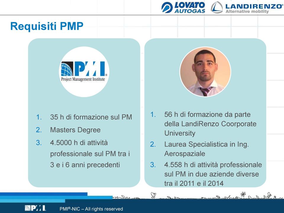 56 h di formazione da parte della LandiRenzo Coorporate University 2.