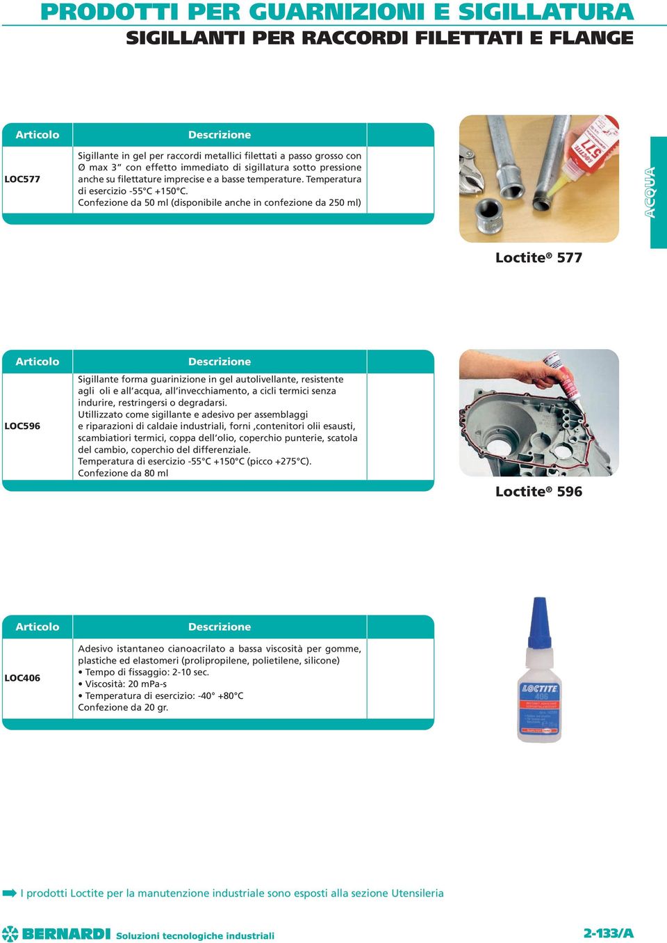 Confezione da 50 ml (disponibile anche in confezione da 250 ml) Loctite 577 LOC596 Sigillante forma guarinizione in gel autolivellante, resistente agli oli e all acqua, all invecchiamento, a cicli