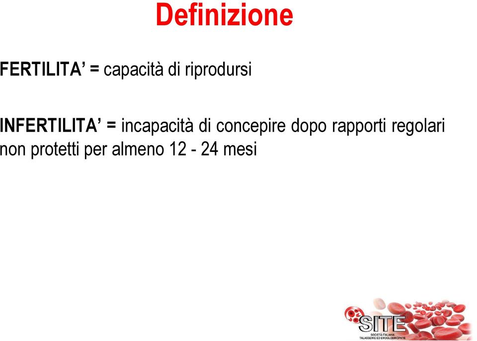 di concepire dopo rapporti regolari