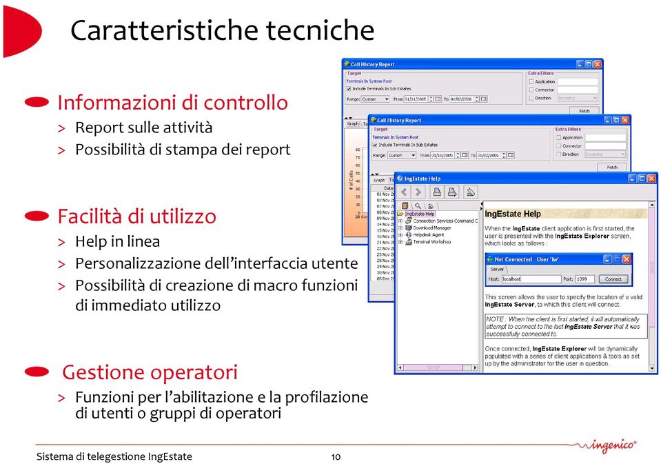 interfaccia utente > Possibilità di creazione di macro funzioni di immediato utilizzo