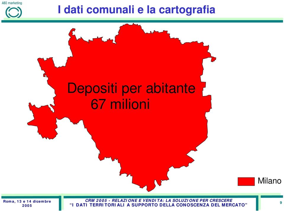 abitante 67 milioni Milano CRM