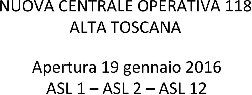 TOSCANA Apertura 19