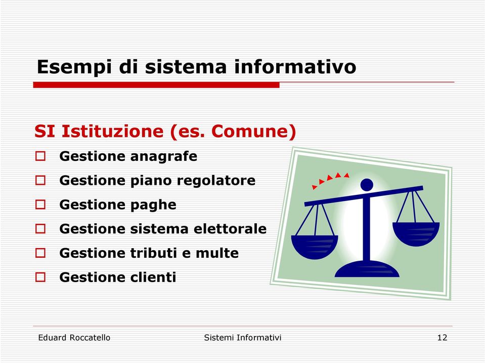 Gestione paghe Gestione sistema elettorale Gestione