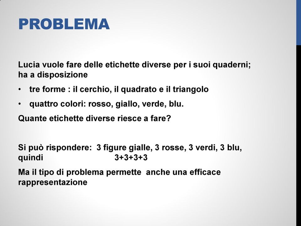 blu. Quante etichette diverse riesce a fare?