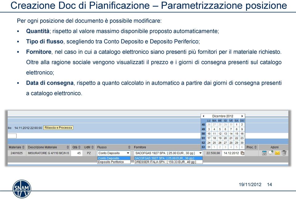 elettronico siano presenti più fornitori per il materiale richiesto.