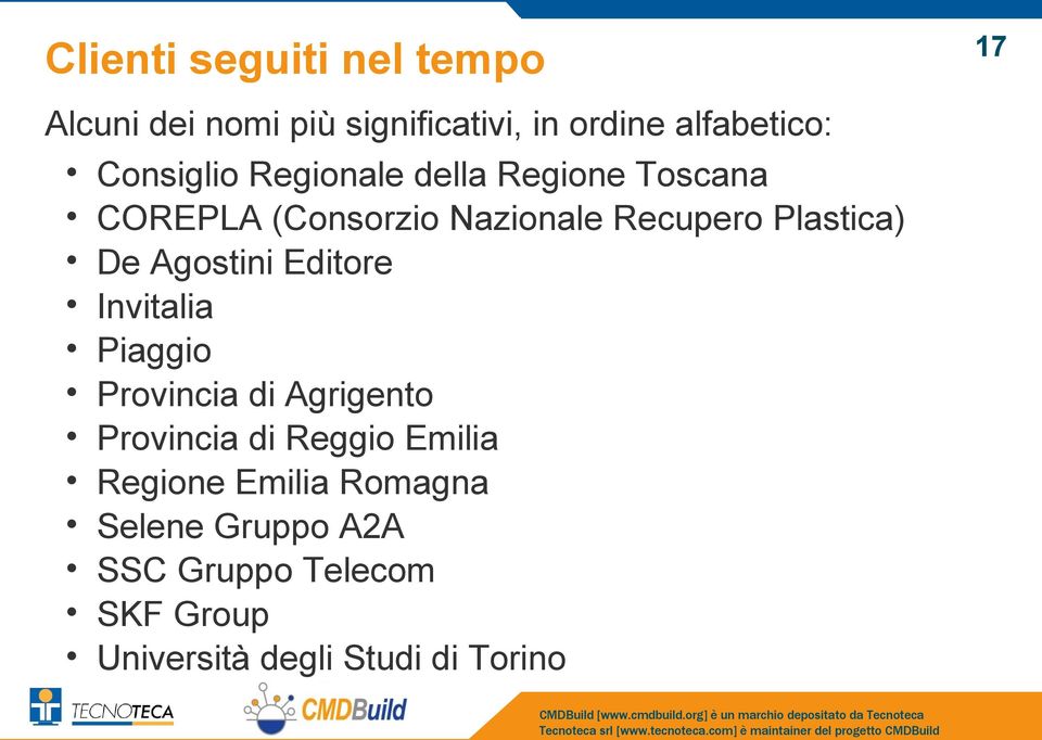 De Agostini Editore Invitalia Piaggio Provincia di Agrigento Provincia di Reggio Emilia