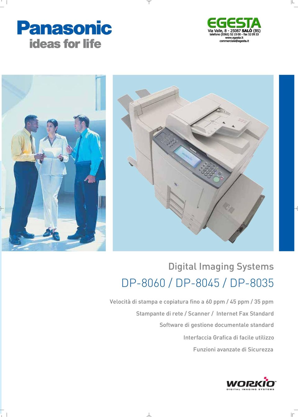 / Scanner / Internet Fax Standard Software di gestione documentale