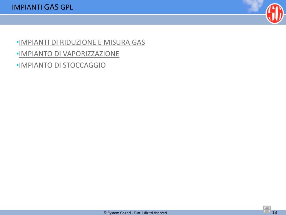 MISURA GAS IMPIANTO DI