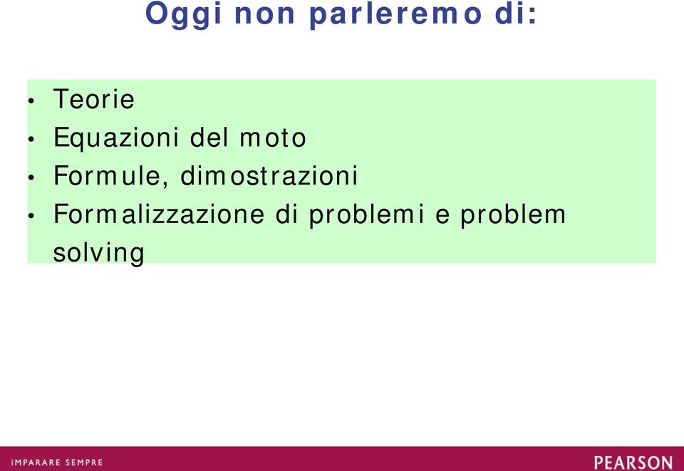 dimostrazioni Formalizzazione