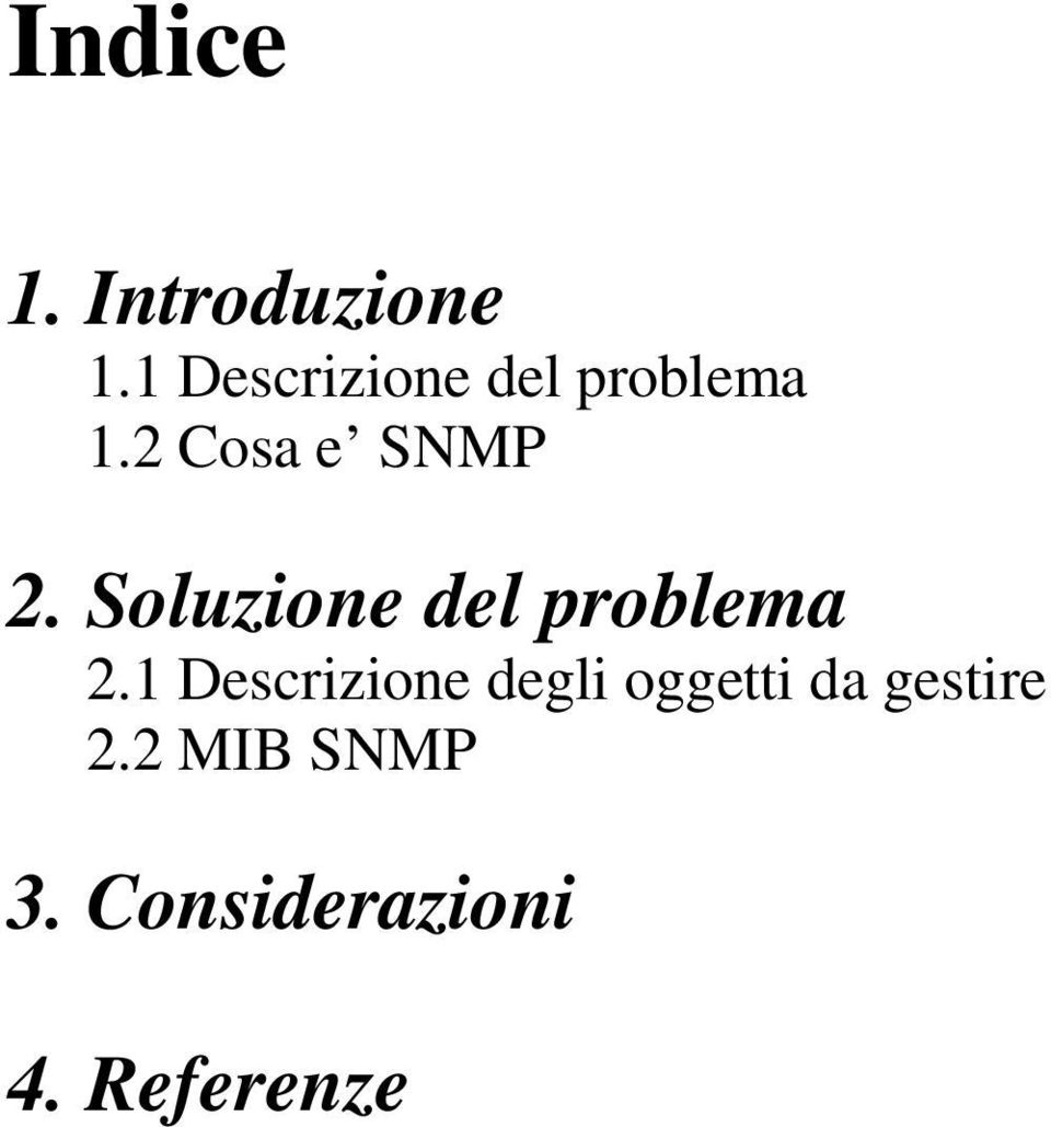 Soluzione del problema 2.