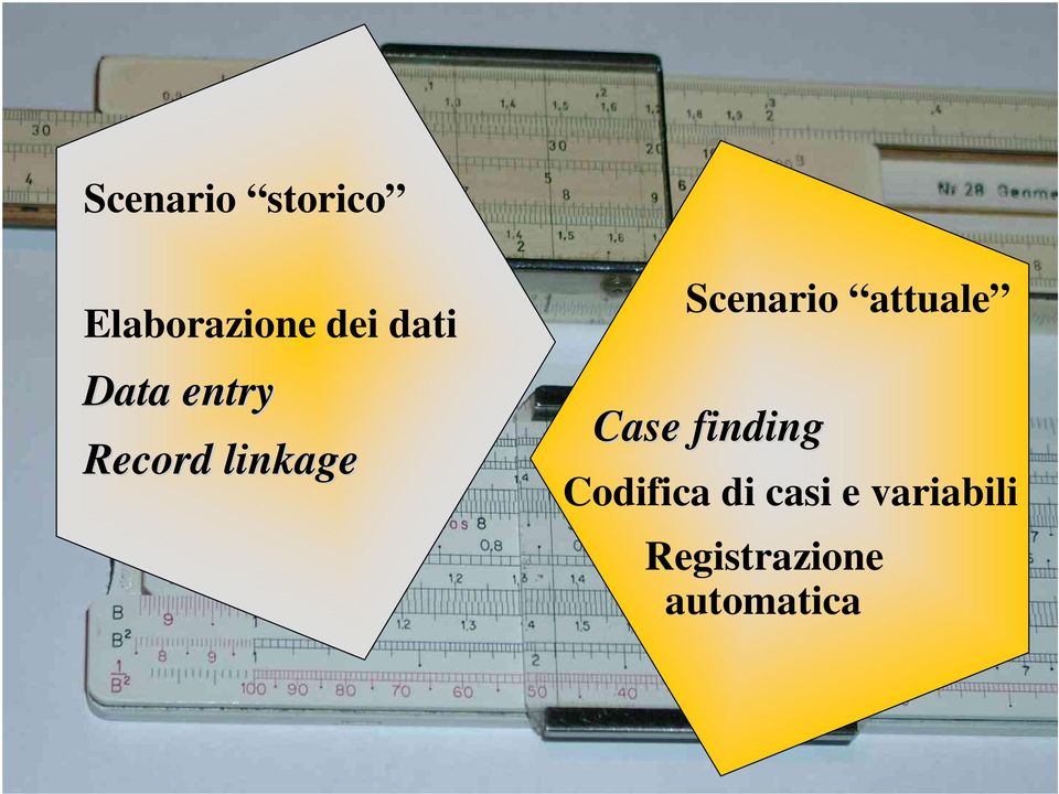 Scenario attuale Case finding