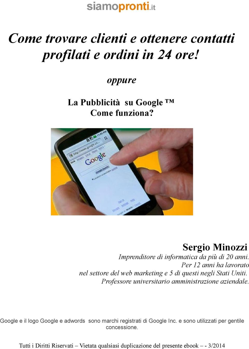 Per 12 anni ha lavorato nel settore del web marketing e 5 di questi negli Stati Uniti.