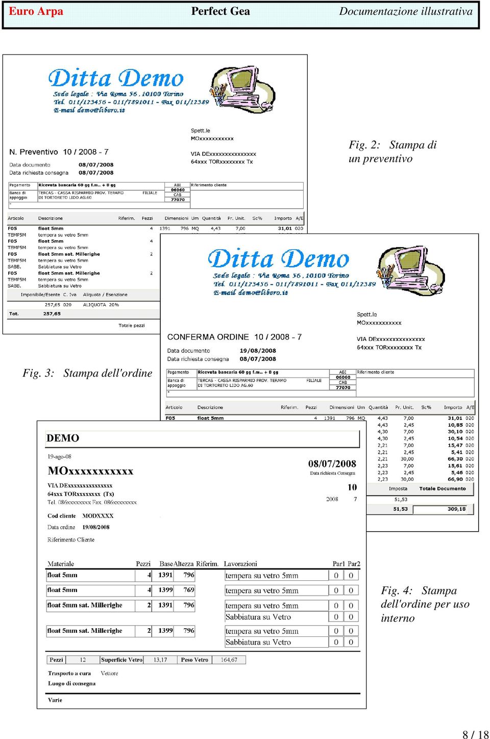 3: Stampa dell'ordine Fig.