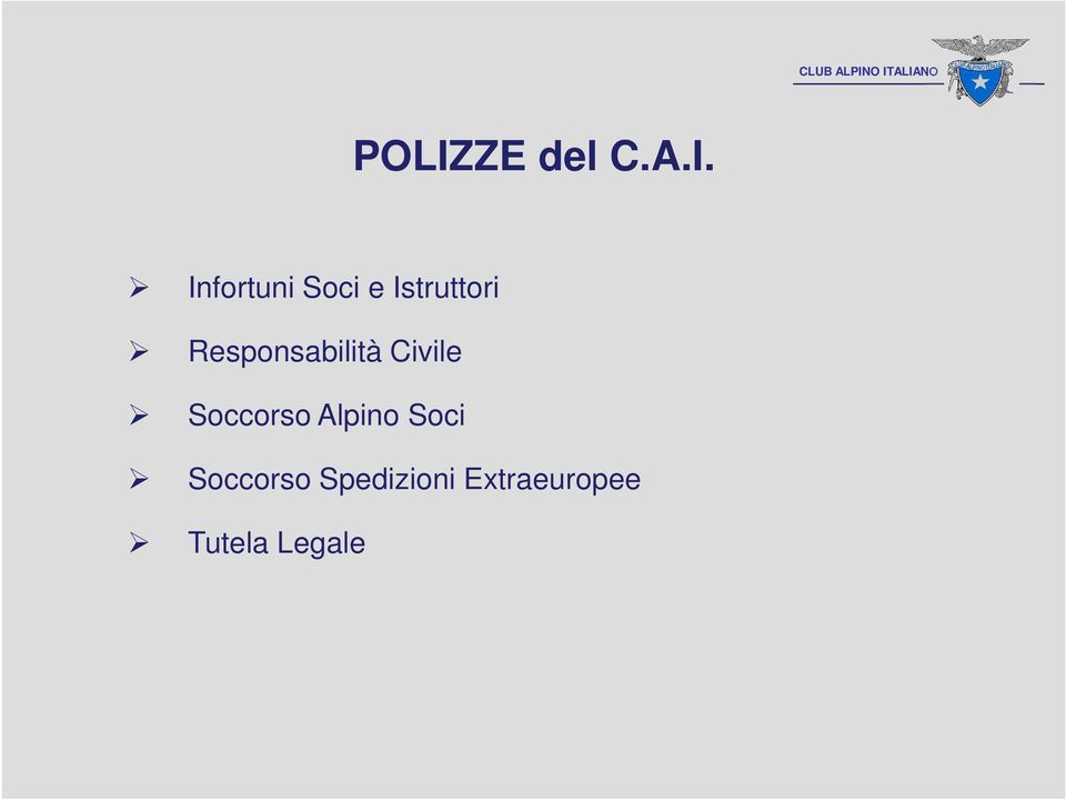 Civile Soccorso Alpino Soci