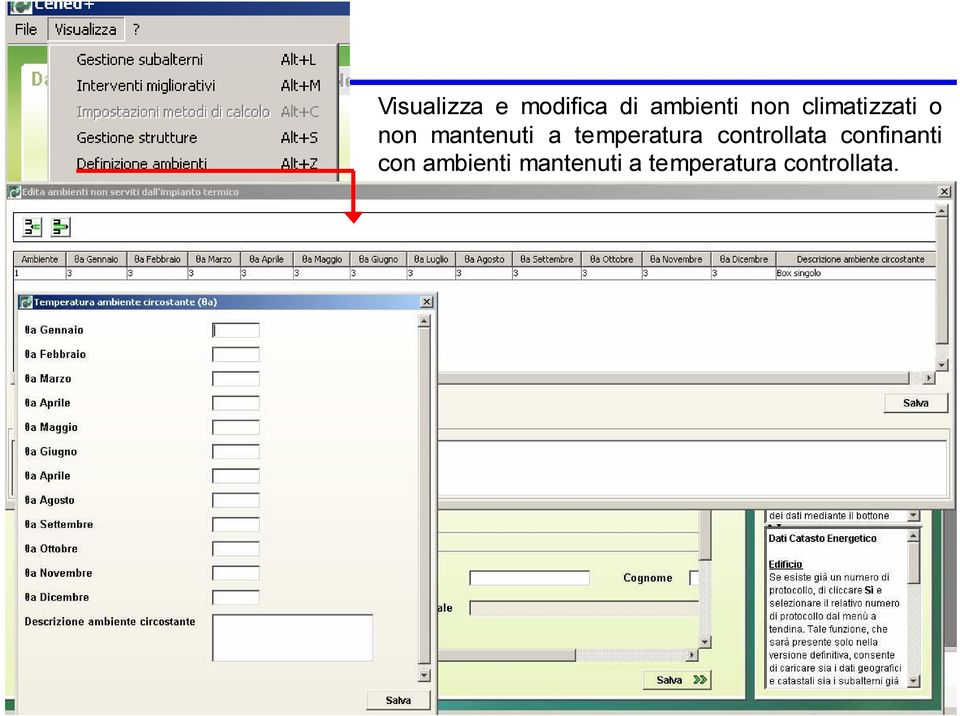 temperatura controllata confinanti con