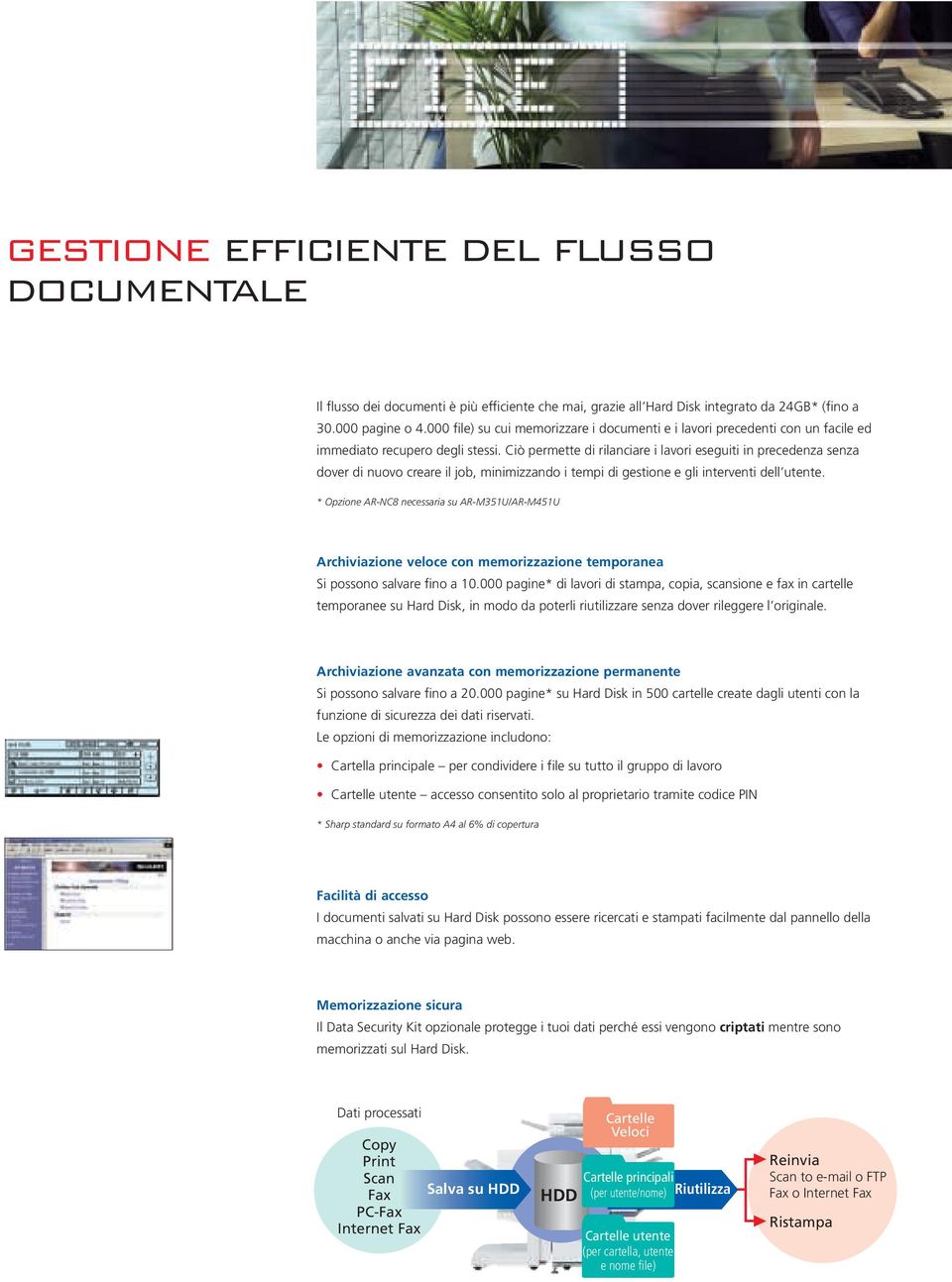 Ciò permette di rilanciare i lavori eseguiti in precedenza senza dover di nuovo creare il job, minimizzando i tempi di gestione e gli interventi dell utente.