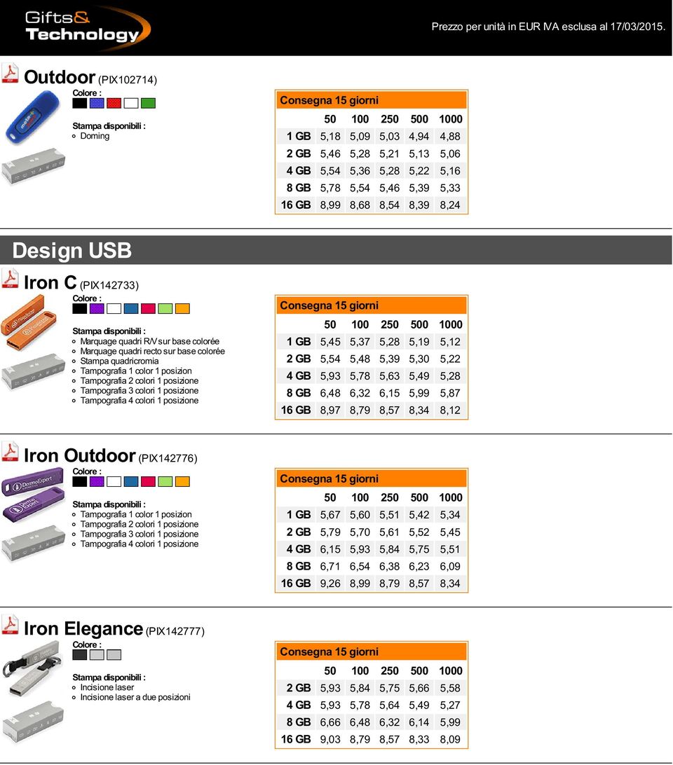 8 GB 6,48 6,32 6,15 5,99 5,87 16 GB 8,97 8,79 8,57 8,34 8,12 Iron Outdoor (PIX142776) 1 GB 5,67 5,60 5,51 5,42 5,34 2 GB 5,79 5,70 5,61 5,52 5,45 4 GB 6,15 5,93 5,84 5,75 5,51 8 GB 6,71 6,54 6,38