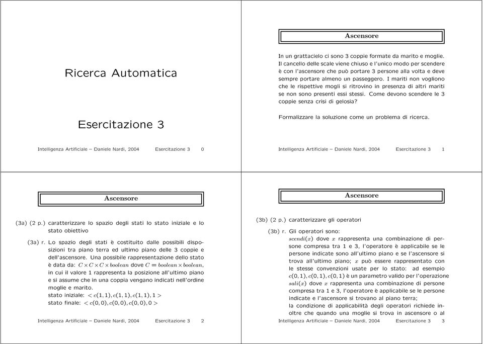 I mariti non vogliono che le rispettive mogli si ritrovino in presenza di altri mariti se non sono presenti essi stessi. Come devono scendere le coppie senza crisi di gelosia?