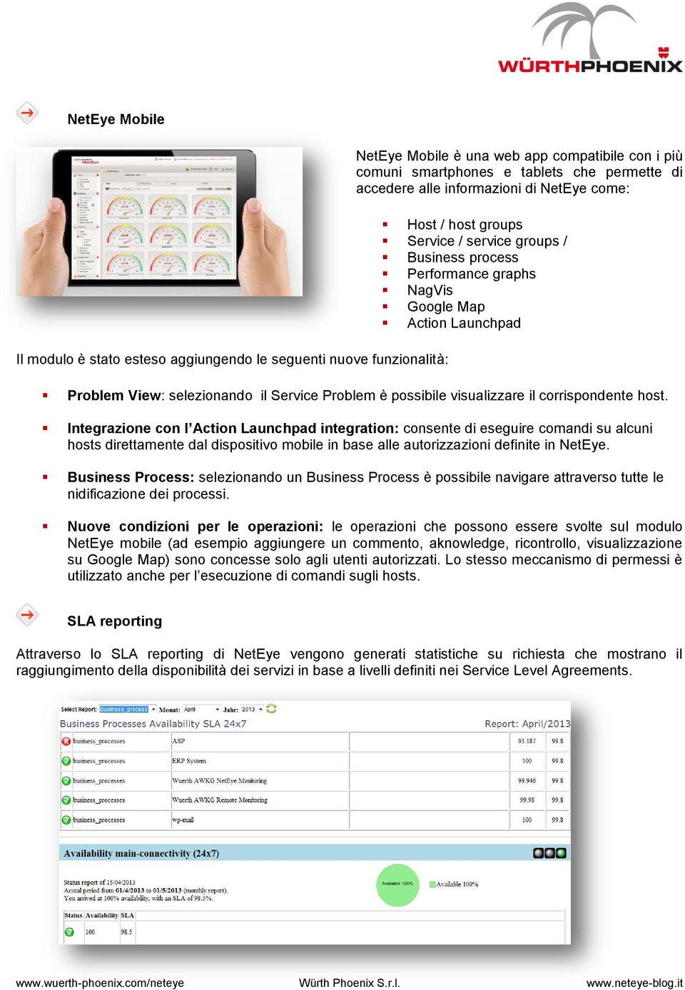 possibile visualizzare il corrispondente host.