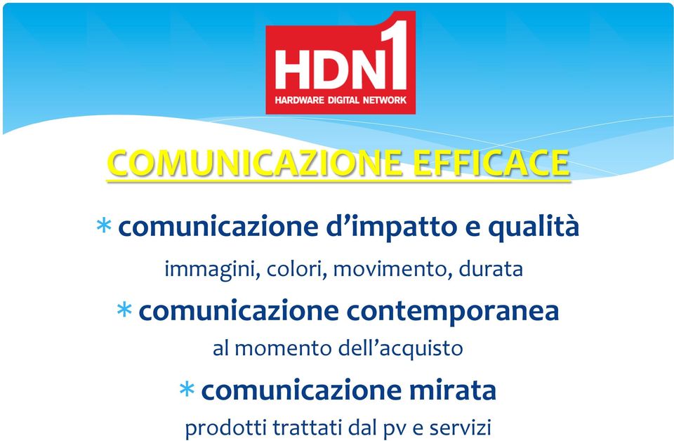 comunicazione contemporanea al momento dell