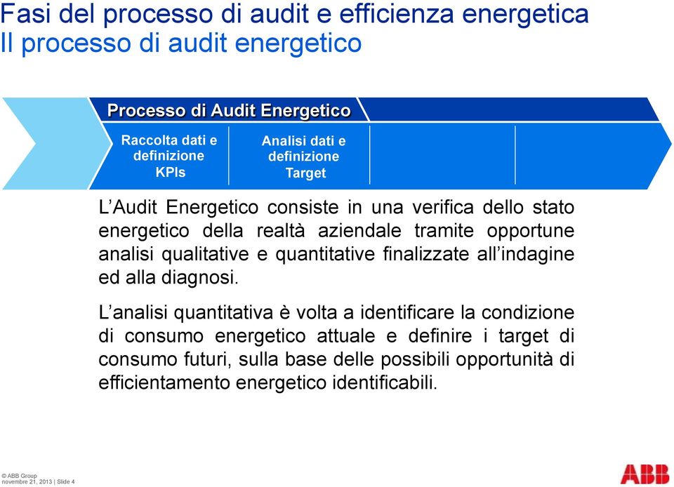 qualitative e quantitative finalizzate all indagine ed alla diagnosi.