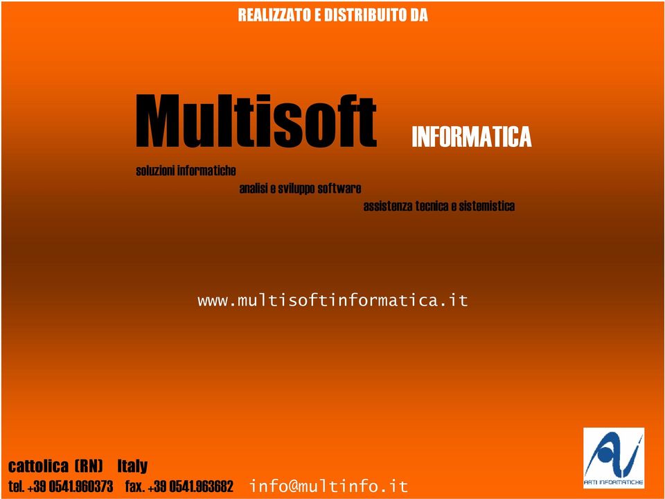 e sistemistica www.multisoftinformatica.