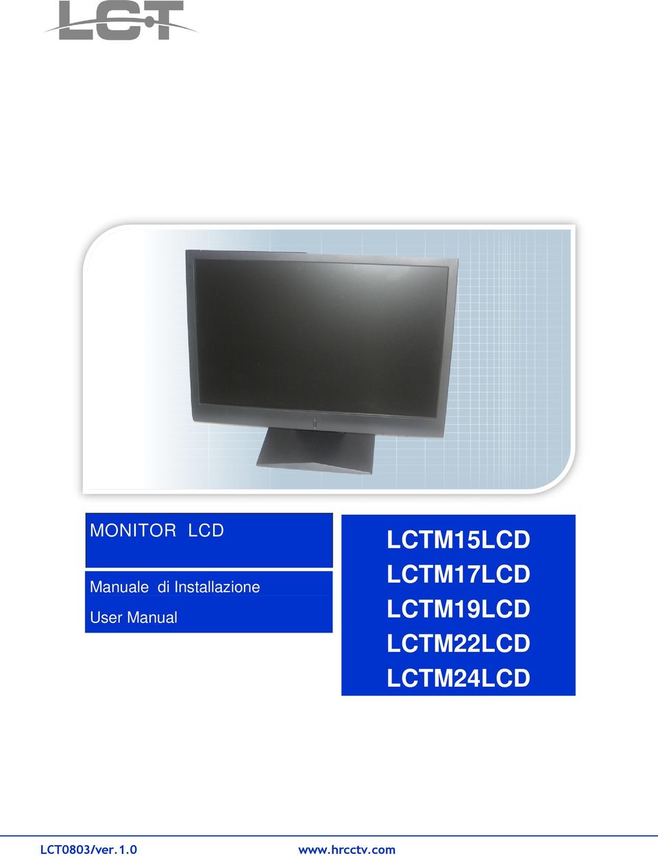 LCTM17LCD LCTM19LCD