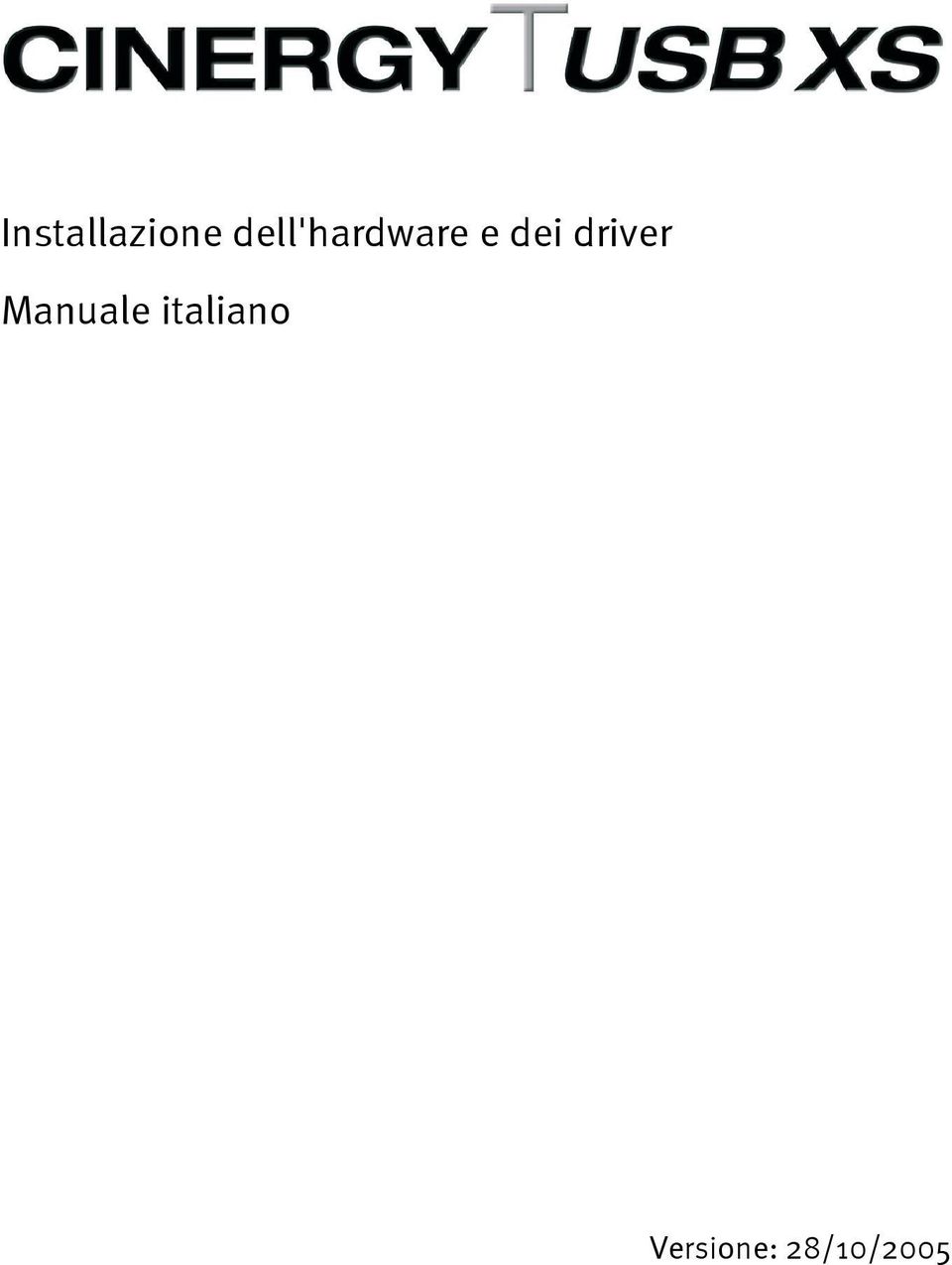 driver Manuale