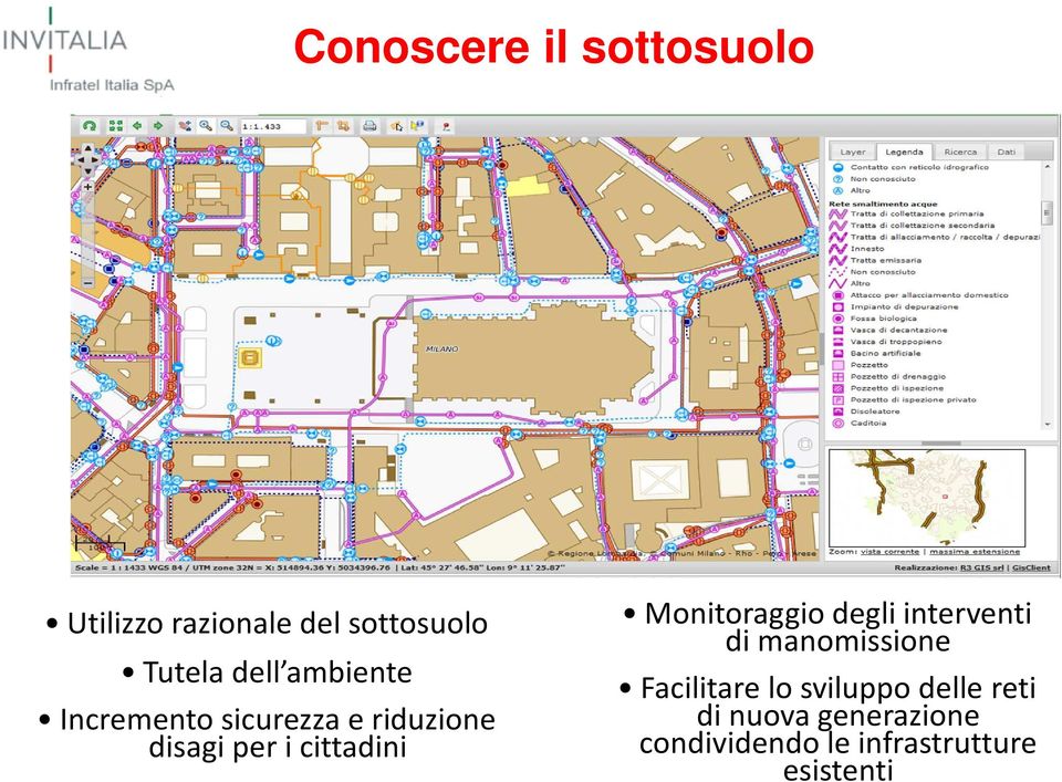 cittadini Monitoraggio degli interventi di manomissione Facilitare