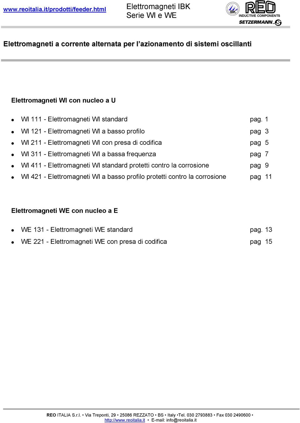 nucleo U WI 111 - Elettomneti WI stn.