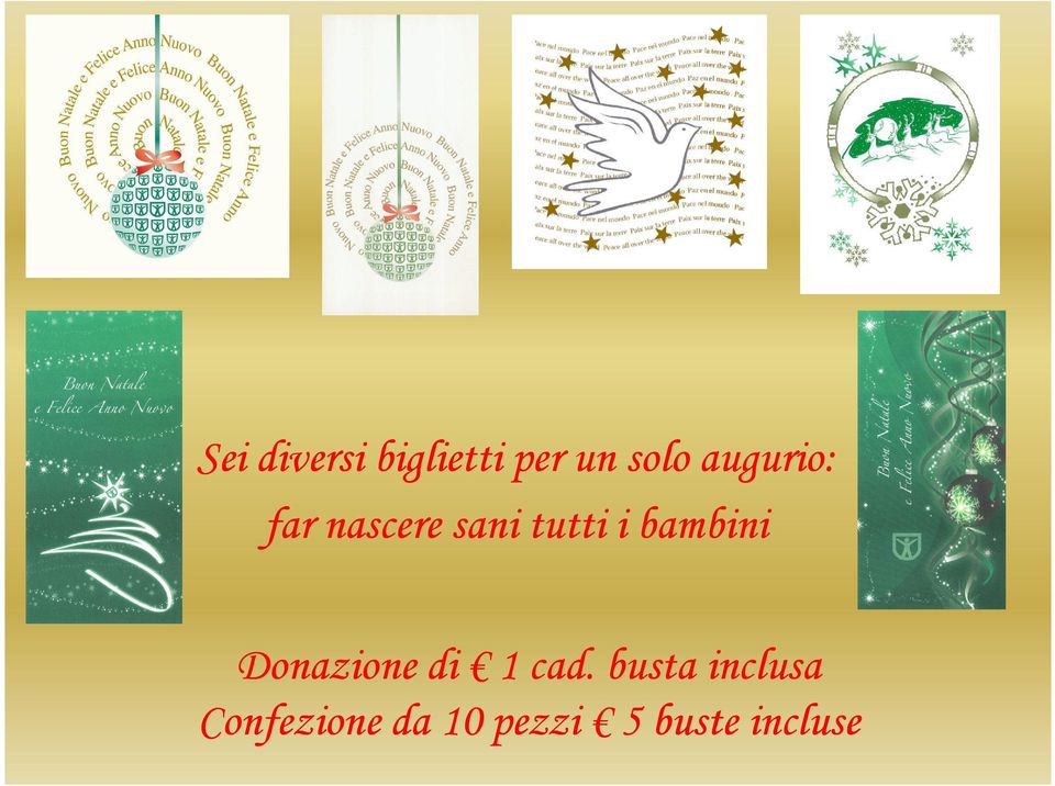 bambini Donazione di 1 cad.