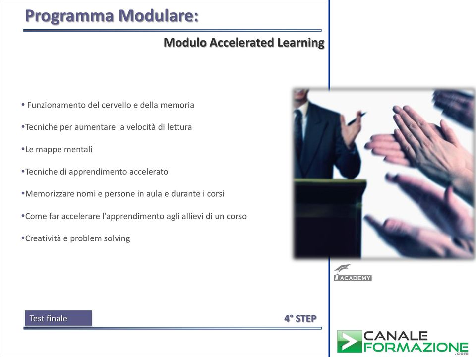 apprendimento accelerato Memorizzare nomi e persone in aula e durante i corsi Come far