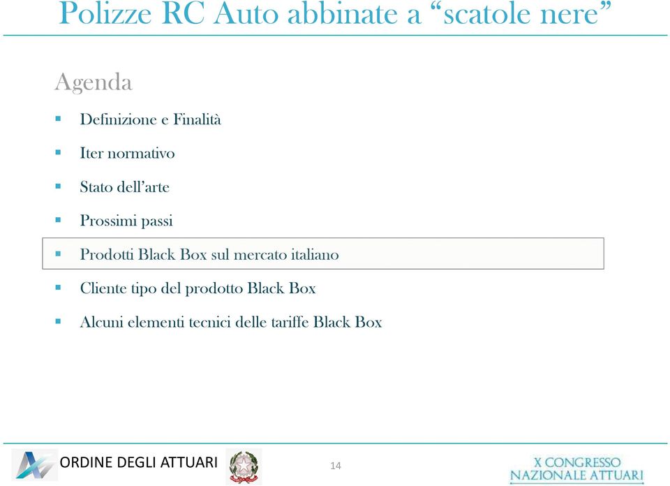 mercato italiano Cliente tipo del prodotto Black