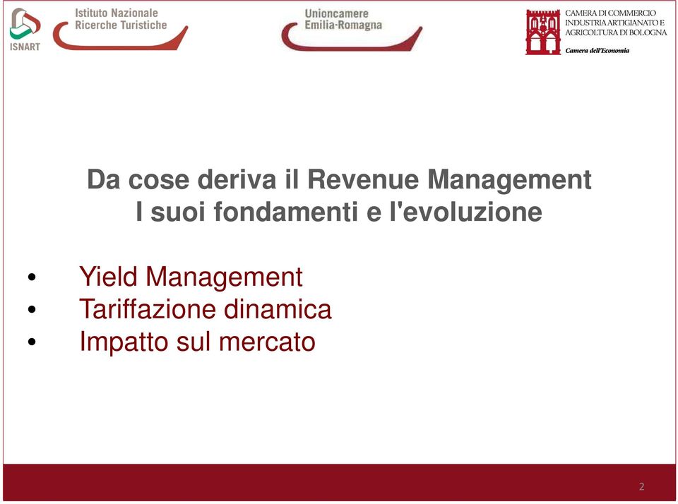 Management Tariffazione dinamica