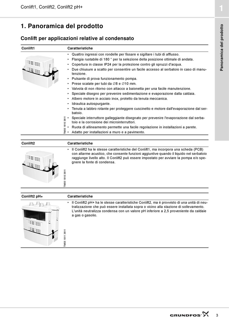 Flangia ruotabile di 180 per la selezione della posizione ottimale di andata. Copertura in classe IP24 per la protezione contro gli spruzzi d'acqua.