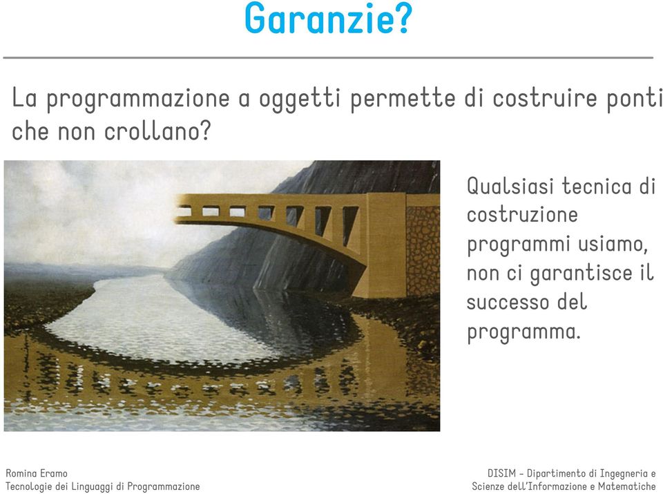 costruire ponti che non crollano?