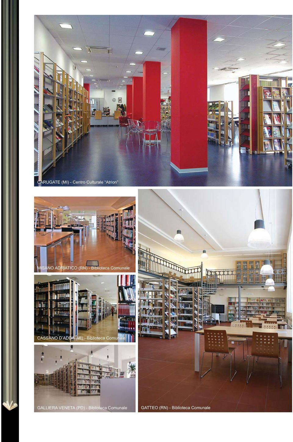 ADDA (MI) - Biblioteca Comunale GALLIERA VENETA