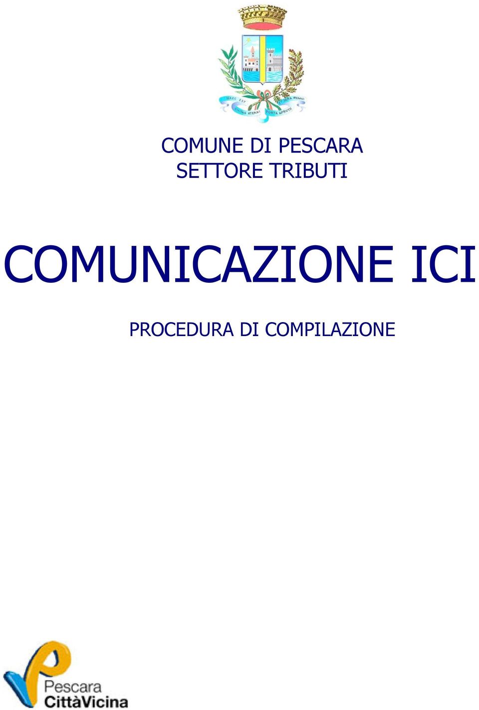 COMUNICAZIONE ICI