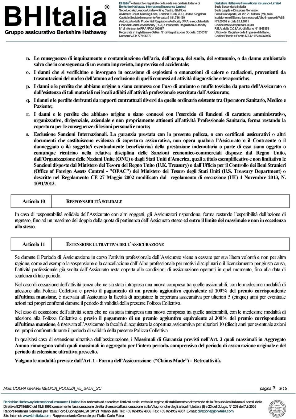 attività diagnostiche e terapeutiche; p.