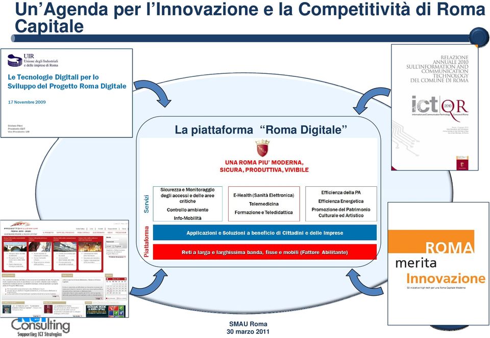 Capitale La piattaforma Roma