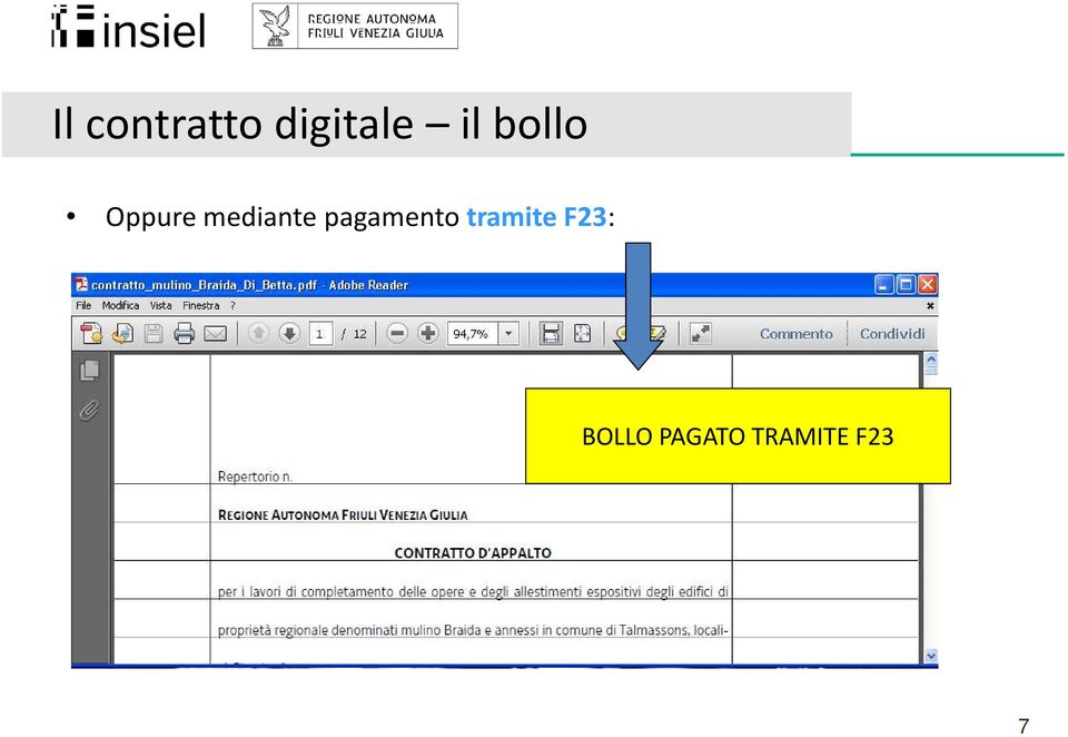 mediante pagamento