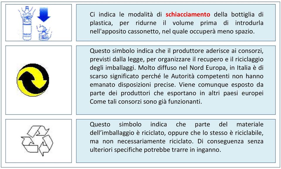 Molto diffuso nel Nord Europa, in Italia è di scarso significato perché le Autorità competenti non hanno emanato disposizioni precise.