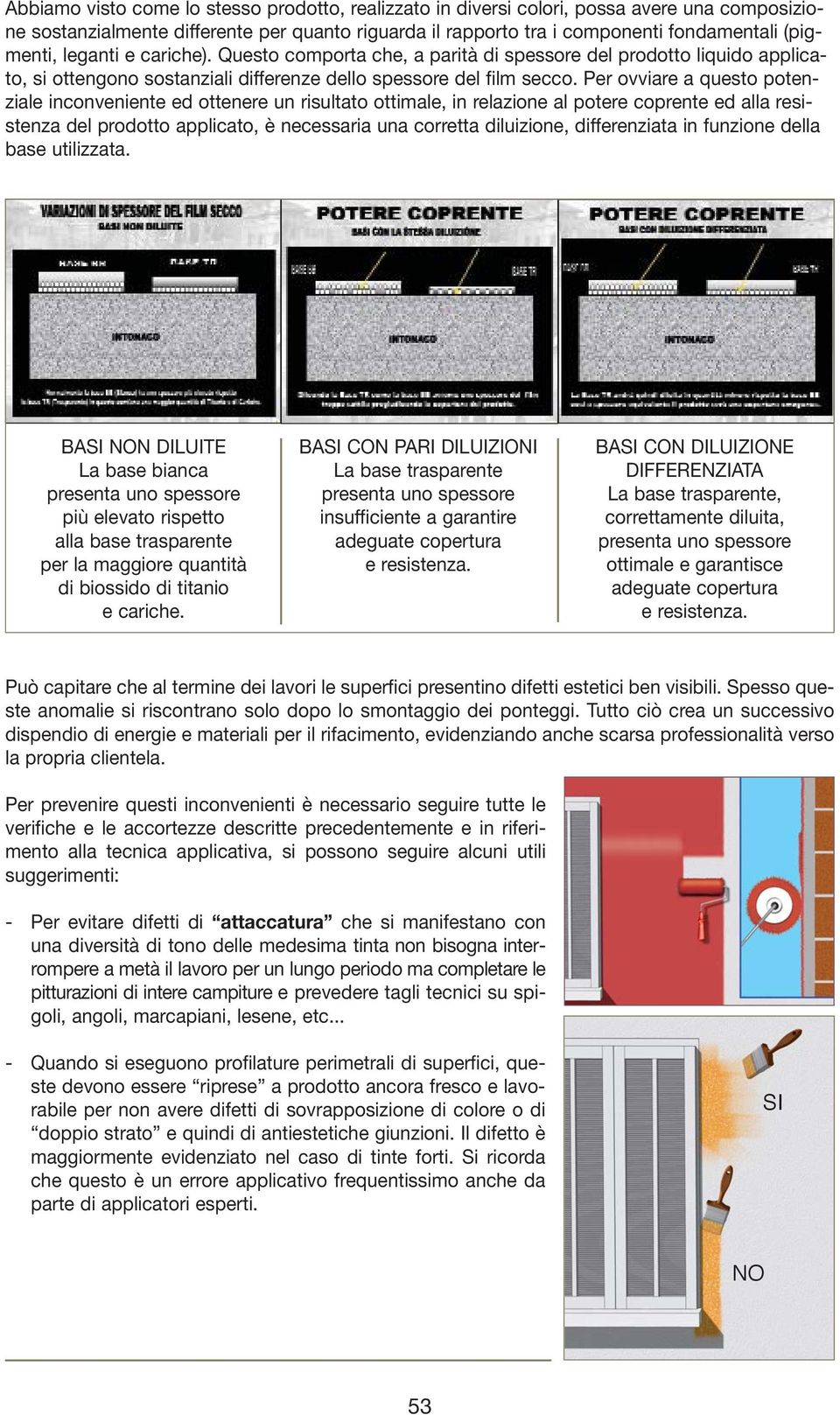 Per ovviare a questo potenziale inconveniente ed ottenere un risultato ottimale, in relazione al potere coprente ed alla resistenza del prodotto applicato, è necessaria una corretta diluizione,