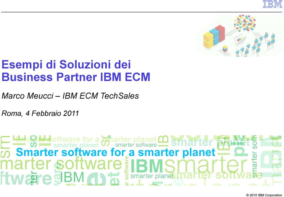 Marco Meucci IBM ECM